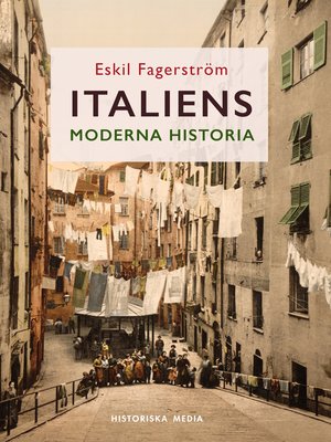 cover image of Italiens moderna historia